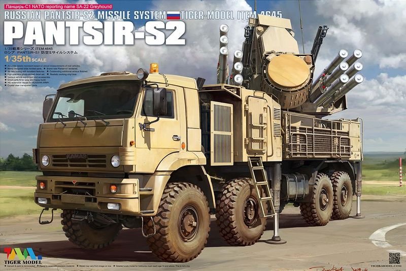 1/35 Russian Pantsir-S2 Self-Propelled AA Missile System - Click Image to Close