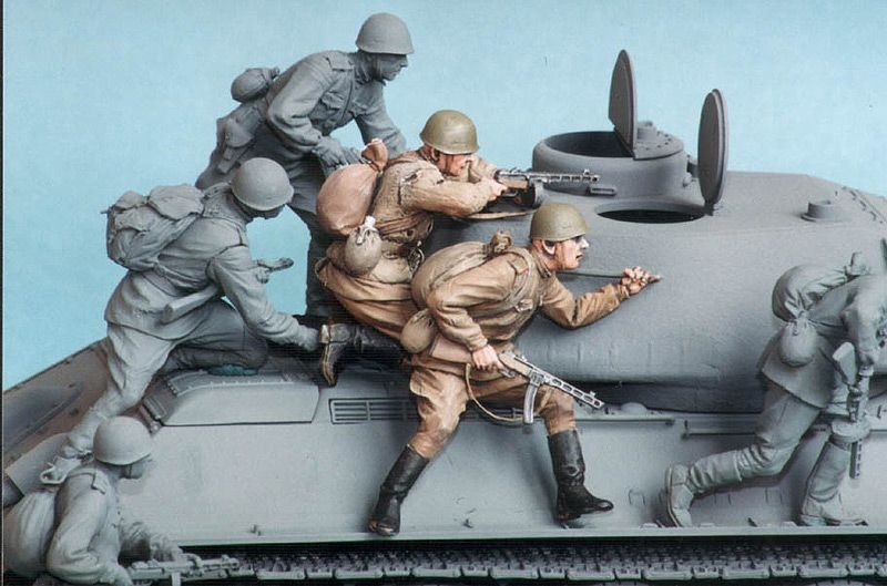 1/35 Soviet Motor Rifle Troops #3, Summer 1943-45 - Click Image to Close