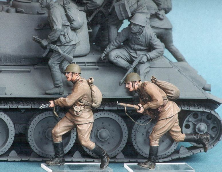 1/35 Soviet Motor Rifle Troops #5, Summer 1943-45 - Click Image to Close