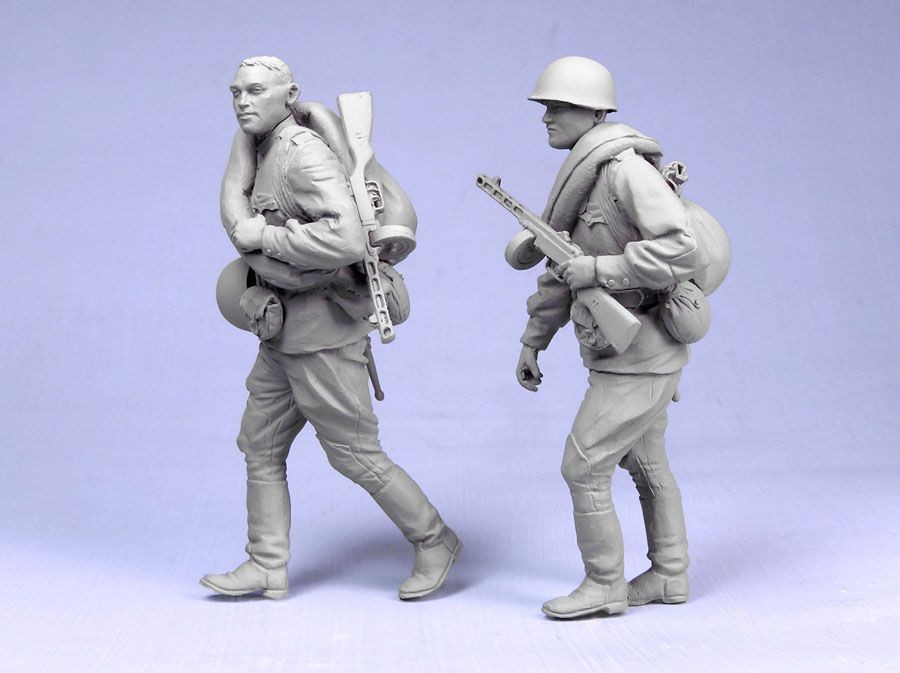 1/35 Soviet Infantry #1, Kursk 1943 - Click Image to Close