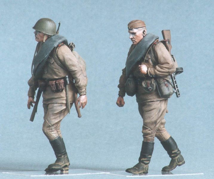 1/35 Soviet Infantry #2, Kursk 1943 - Click Image to Close