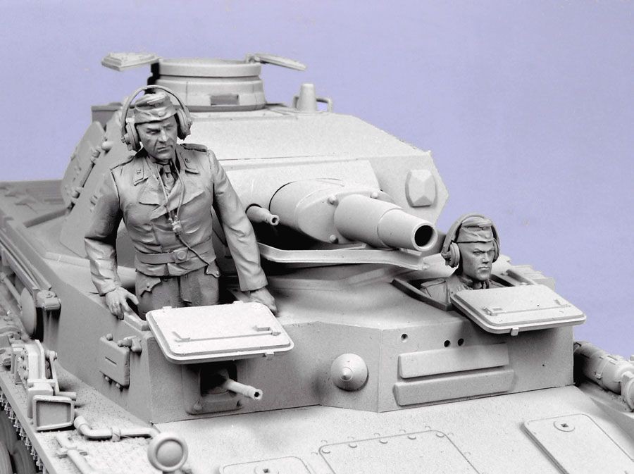 1/35 German Tank Crew #1, Summer 1935-44 - Click Image to Close