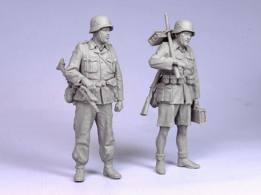 1/35 German Infantrymen DAK 1941 - Click Image to Close