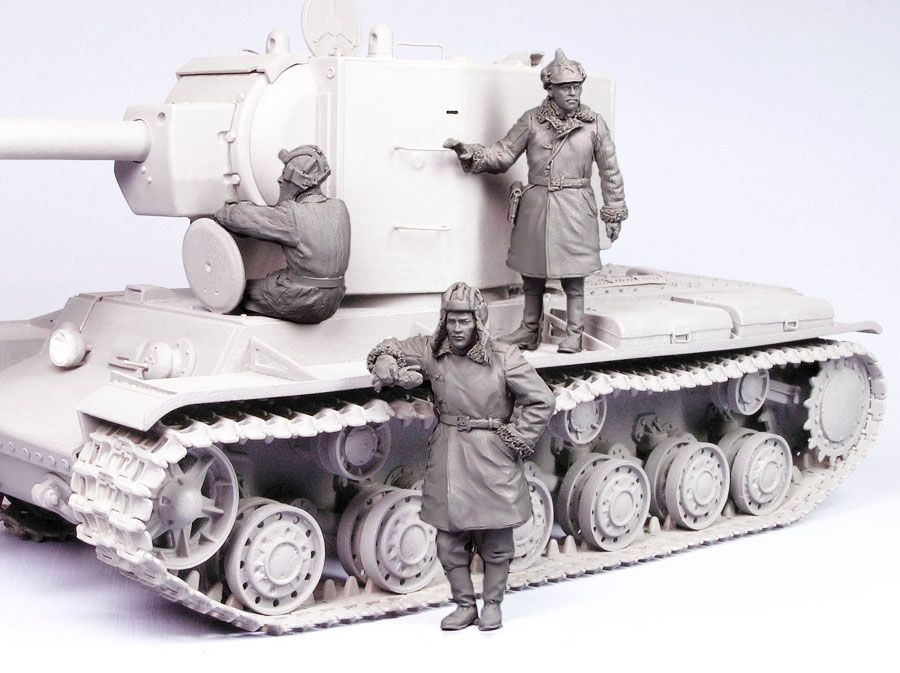 1/35 Soviet Tank Crew KV-2 #1, Winter 1939-44 - Click Image to Close