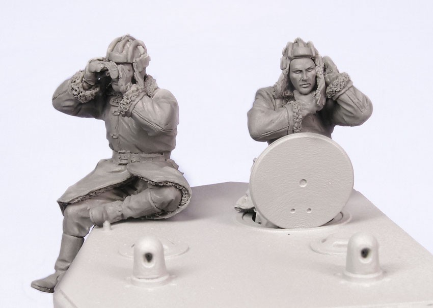 1/35 Soviet Tank Crew KV-2 Early #3, Winter 1939-44 - Click Image to Close