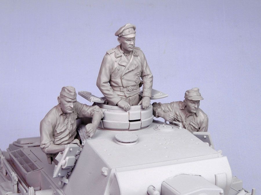 1/35 German Tank Crew for Panzer, Summer 1939-45 - Click Image to Close