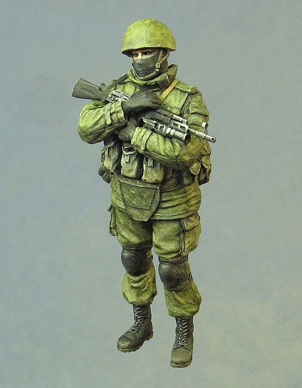 1/35 Polite, Green Men #3, Speznaz GRU, Crimea, March 2014 - Click Image to Close