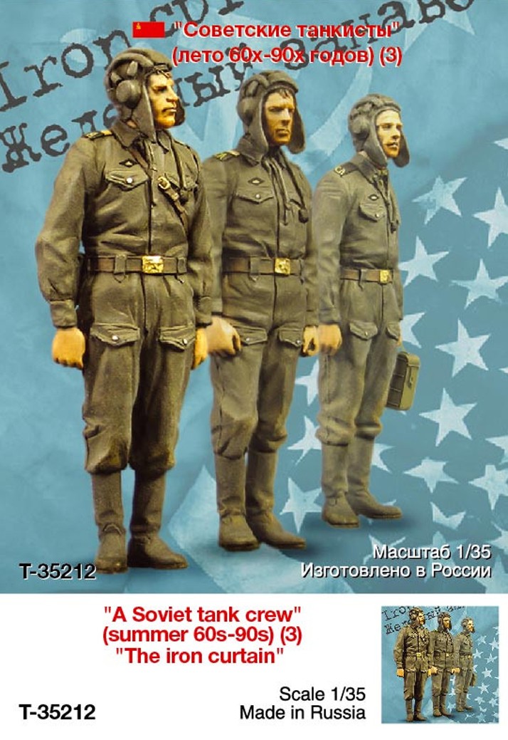 1/35 Soviet Tank Crew, Summer 1960-1990 "the Iron Curtain" - Click Image to Close