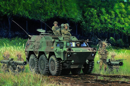 1/35 JGSDF Type 82 Command Post - Click Image to Close