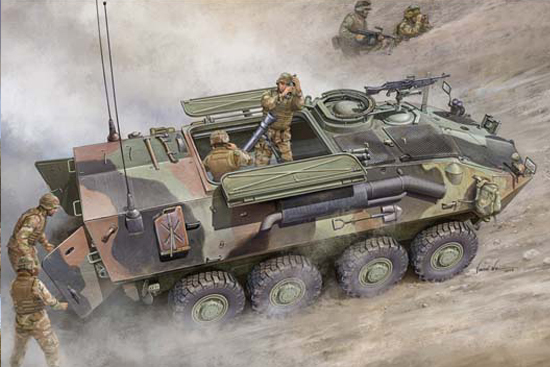 1/35 USMC LAV-M Mortar Carrier Vehicle - Click Image to Close