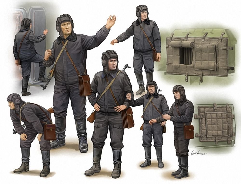 1/35 Soviet Soldiers "Scud-B Crew" - Click Image to Close