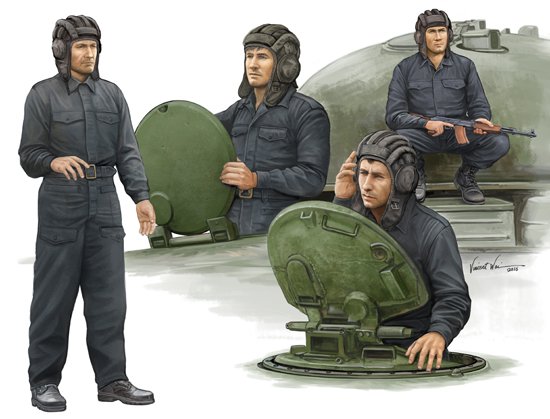 1/35 Soviet Tank Crew - Click Image to Close