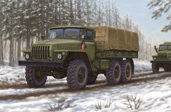 1/35 Russian Ural-4320 Truck - Click Image to Close