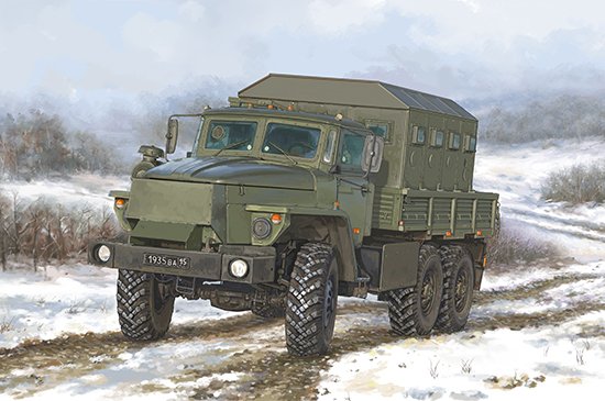 1/35 Russian Ural-4320 CHZ Truck - Click Image to Close