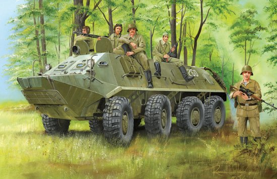 1/35 Russian BTR-60PA - Click Image to Close