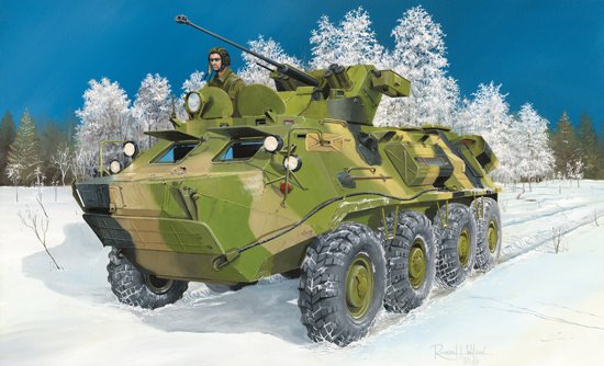 1/35 Russian BTR-60PB Upgraded - Click Image to Close