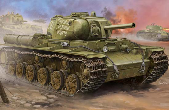 1/35 Soviet KV-8S Heavy Tank - Click Image to Close