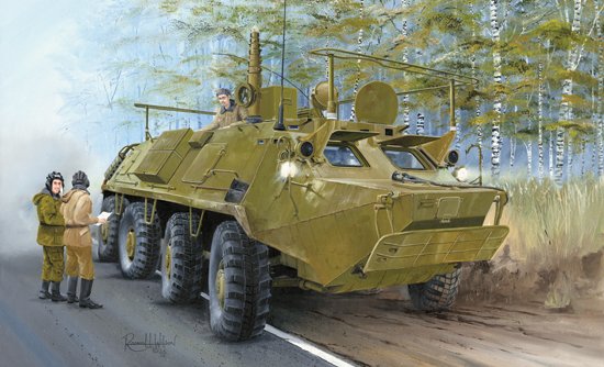 1/35 Russian BTR-60PU - Click Image to Close