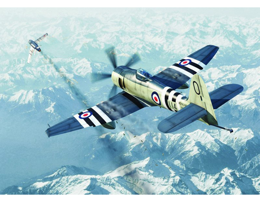 1/72 Hawker "Sea Fury" FB.11 - Click Image to Close