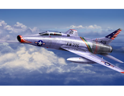 1/72 F-100C Super Sabre - Click Image to Close