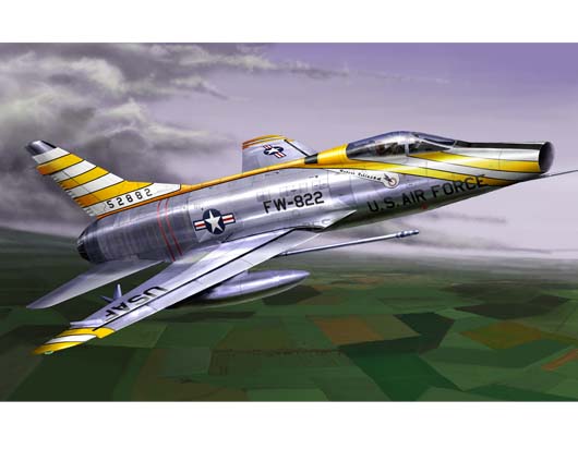 1/72 F-100D Super Sabre - Click Image to Close