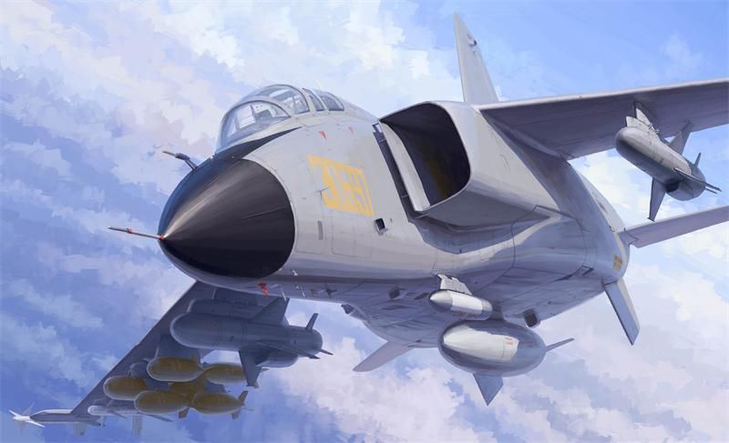 1/72 Chinese PLA JH-7A Flying Leopard - Click Image to Close