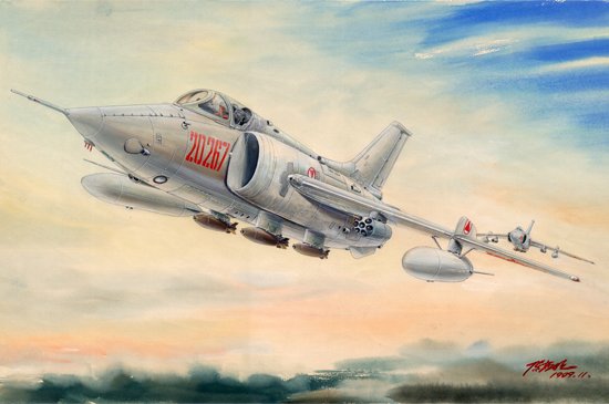 1/72 Nanchang Q-5C - Click Image to Close