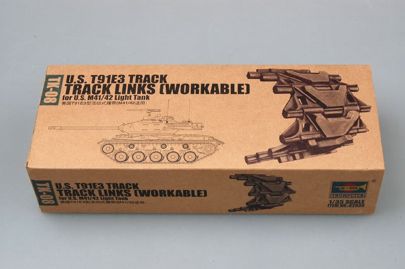 1/35 US M41/M42 Light Tank T91E3 Workable Track Links - Click Image to Close