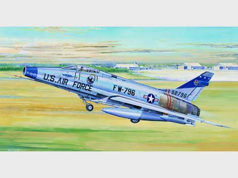 1/32 North American F-100D Super Sabre - Click Image to Close