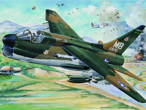 1/32 A-7D Corsair II - Click Image to Close