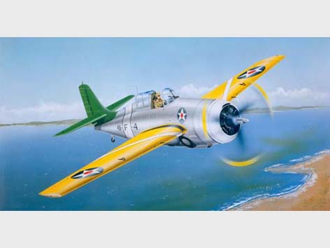 1/32 Grumman F4F- 3 Wildcat Early Version - Click Image to Close