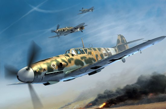 1/32 Messerschmitt Bf109G-2/Trop - Click Image to Close