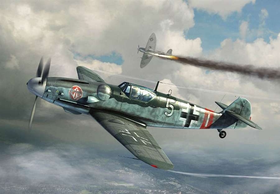 1/32 Messerschmitt Bf109G-6 Late - Click Image to Close