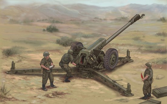 1/35 Soviet D-30 122mm Howitzer Late Version - Click Image to Close