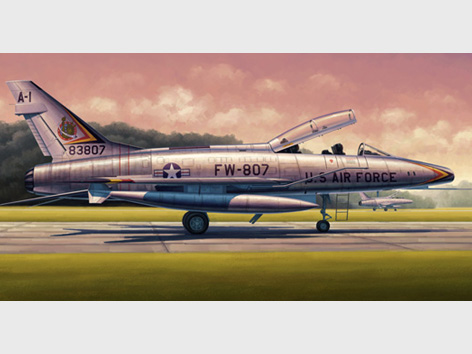 1/48 F-100F Super Sabre - Click Image to Close