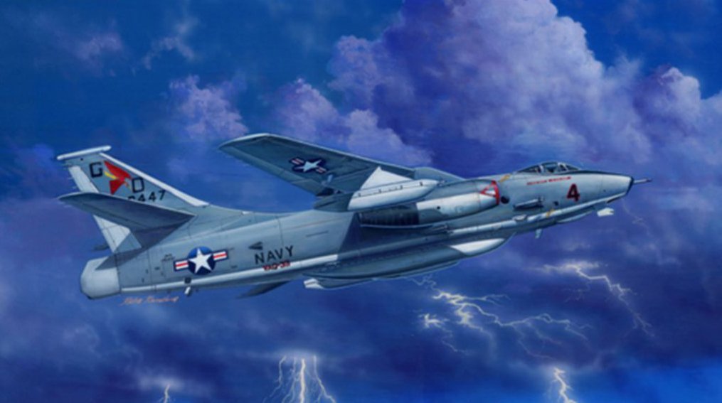 1/48 ERA-3B Skywarrior Strategic Bomber - Click Image to Close