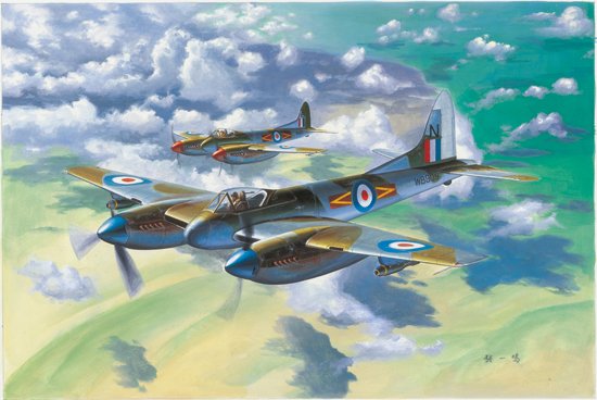 1/48 De Havilland Hornet F.3 - Click Image to Close