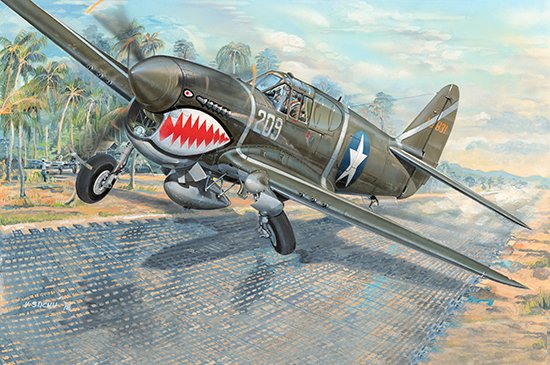 1/32 P-40F Warhawk - Click Image to Close