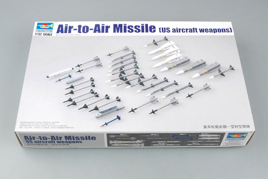 1/32 US Aircraft Weapons - Air-to-Air Missile - Click Image to Close