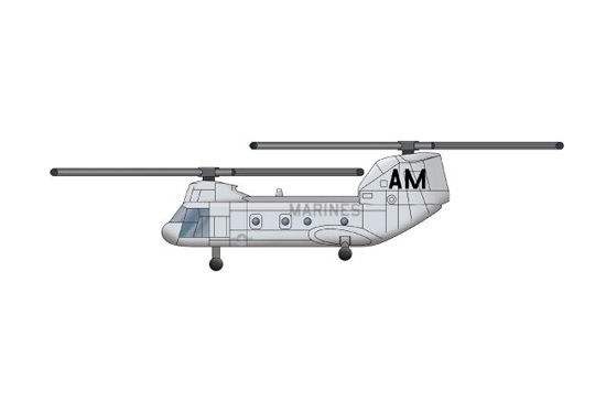 1/700 CH-46E Sea Knight - Click Image to Close