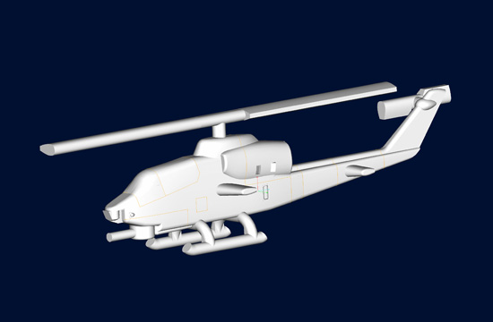 1/700 AH-1W Cobra - Click Image to Close