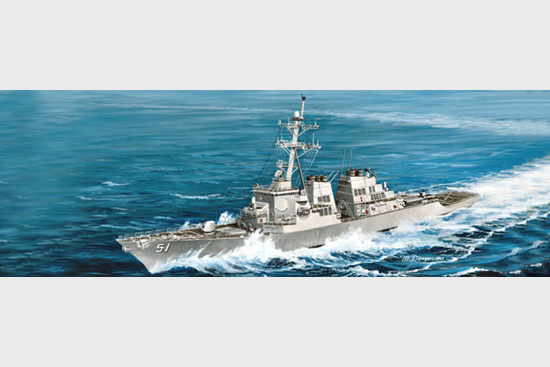 1/350 USS Destroyer DDG-51 Arleigh Burke - Click Image to Close