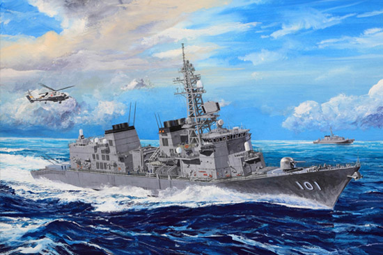 1/350 JMSDF Murasame DD-101, Murasame Class Destroyer - Click Image to Close