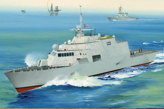 1/350 USS Littoral Combat Ship LCS-1 Freedom - Click Image to Close