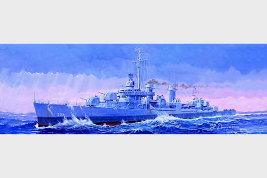 1/350 USS Destroyer DD-537 The Sullivans - Click Image to Close