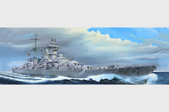 1/350 German Heavy Cruiser Prinz Eugen 1945 - Click Image to Close