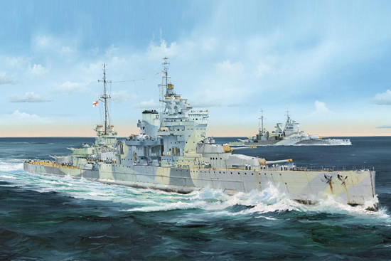 1/350 HMS Battleship Queen Elizabeth - Click Image to Close