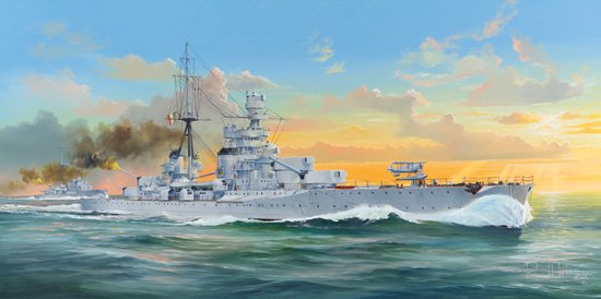 1/350 Italian Heavy Cruiser Zara - Click Image to Close