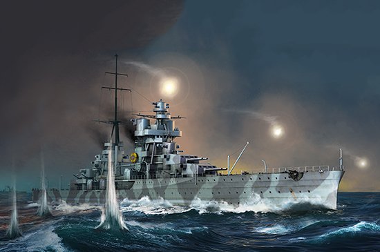 1/350 Italian Heavy Cruiser Fiume - Click Image to Close