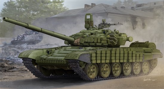 1/35 Russian T-72B/B1 MBT w/Kontakt-1 Reactive Armor - Click Image to Close